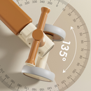 Bicicleta de Equilíbrio de 4 Rodas para Bebé - Rosa