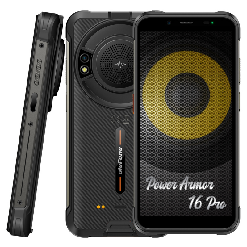 Smartphone Ulefone Power Armor 16 Pro - Preto