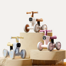 Bicicleta de Equilíbrio de 4 Rodas para Bebé - Rosa