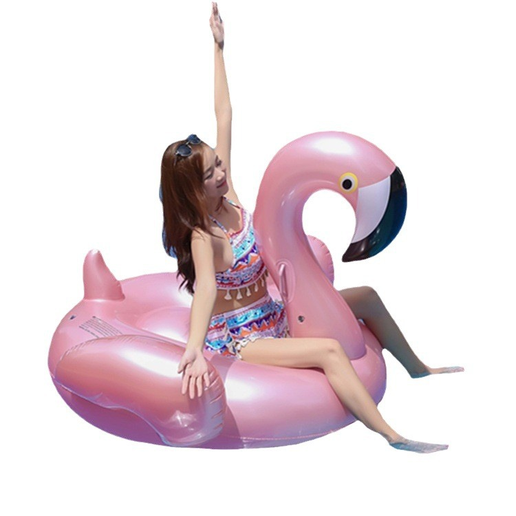 Boia insuflavel para adultos - Flamingo