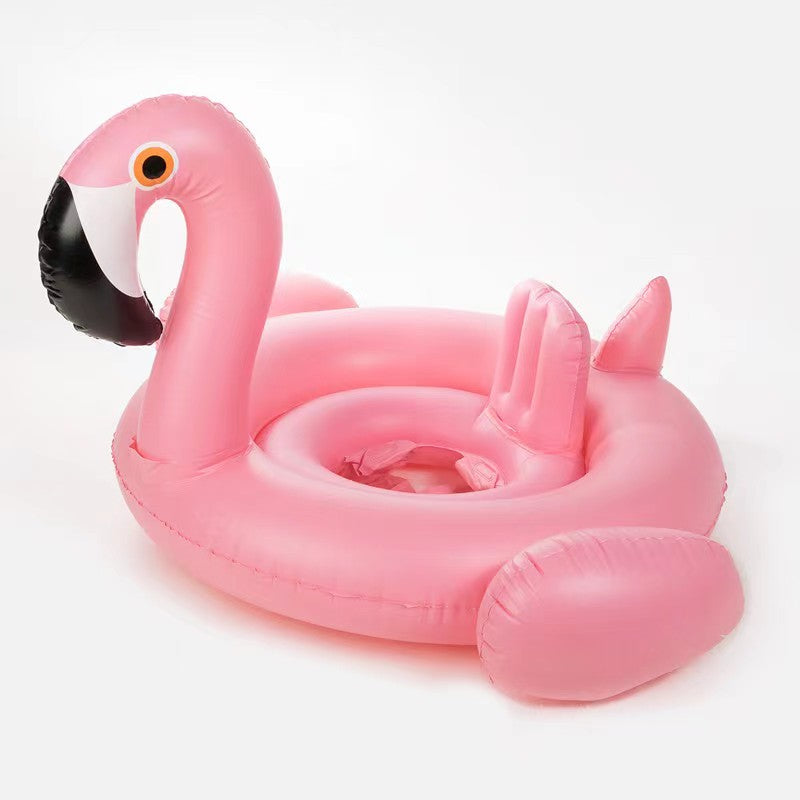 Boia insuflavel para bebés - Flamingo