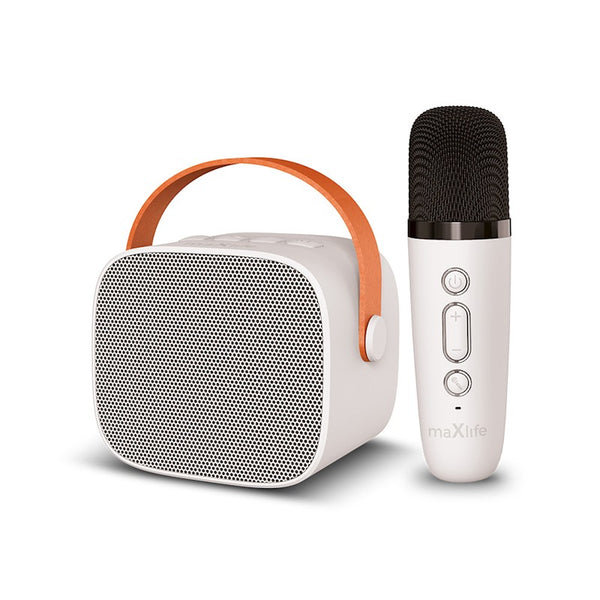 Coluna BLE Karaoke (1 micro) Branco