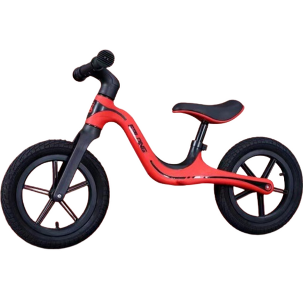 Bicicleta de Equilíbrio para Criança - Vermelho e Preto