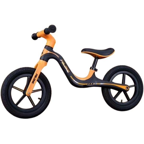 Bicicleta de Equilíbrio para Criança - Laranja e Preto