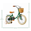 Bicicleta criança Vintage Verde 16"