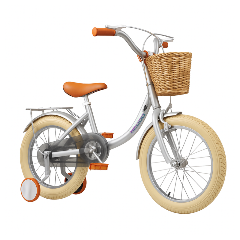 Bicicleta criança Vintage Cinza 16"