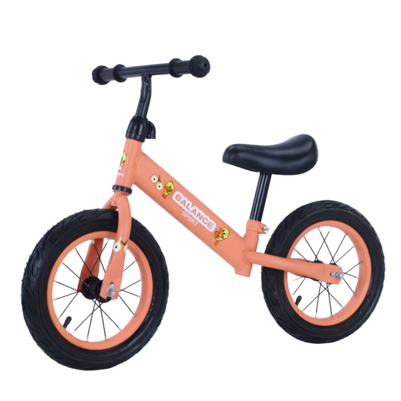 Bicicleta de Equilíbrio para Criança - Laranja