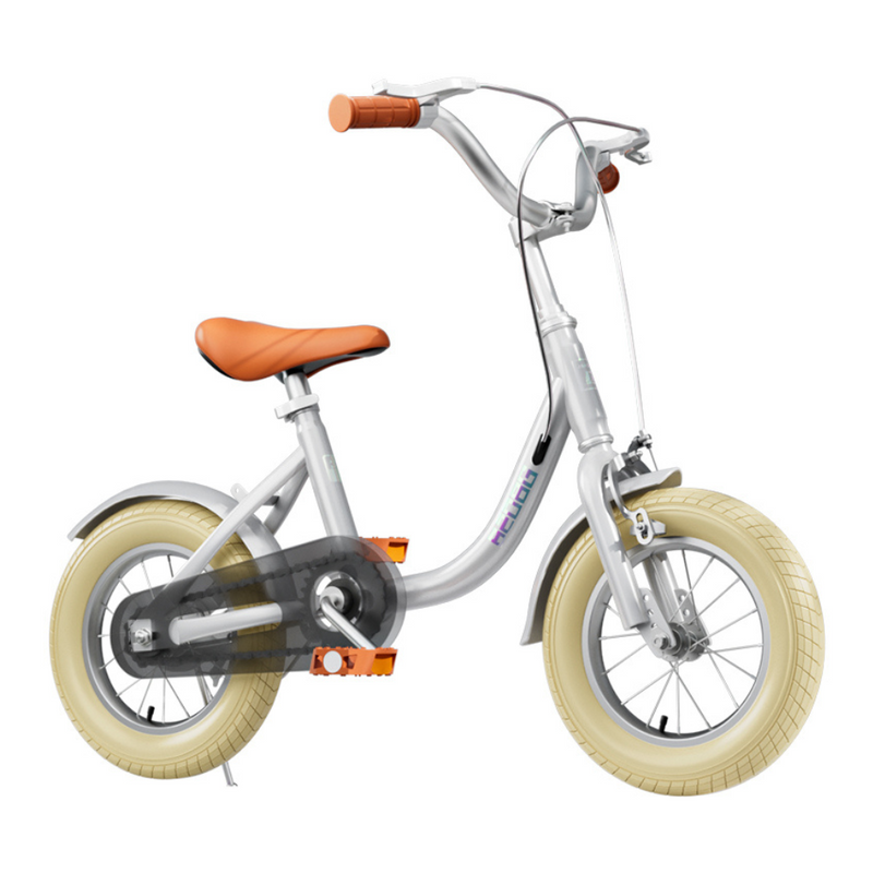 Bicicleta para Criança Vintage - Cinzento