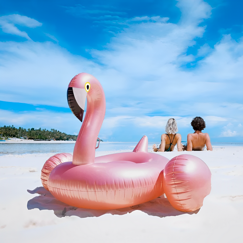 Boia insuflavel para adultos - Flamingo
