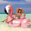 Boia Insuflável - Flamingo Rosa (150cm)