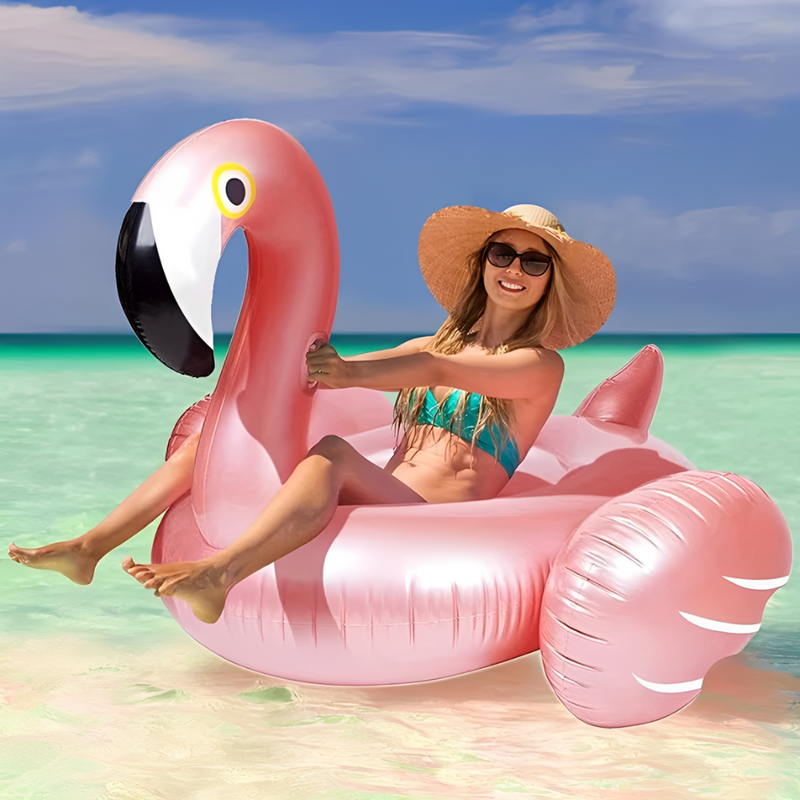 Boia insuflavel para adultos - Flamingo