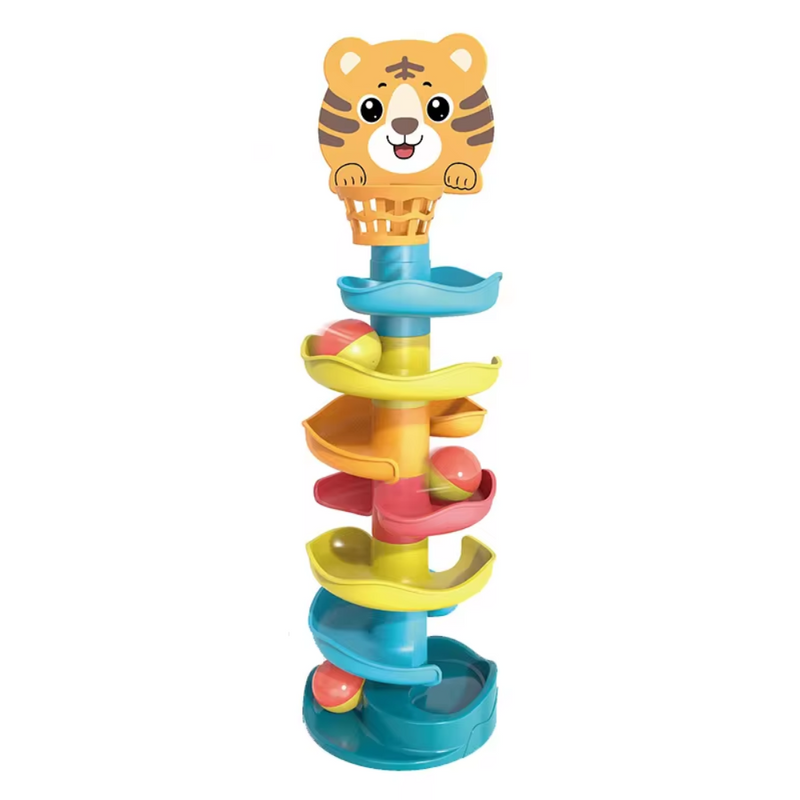 Brinquedo com Cesto e Slide para Bebé - Tigre