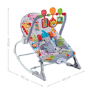 Cadeira & Espreguiçadeira de Balanço para Bebé