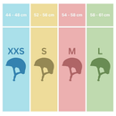 Baby Cycling Helmet Rainbow (XXS - Pink)