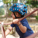 Kid's Cycling Helmet Kids Plus® Navy Stars (S)