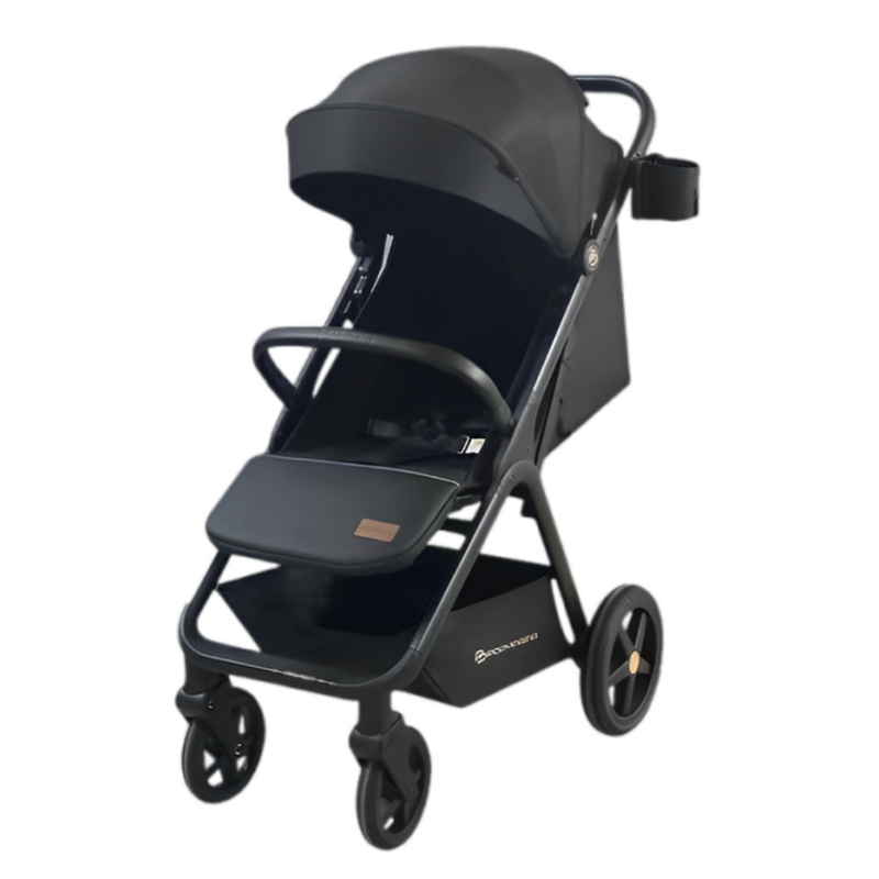 Carrinho de Bebé A7 - Preto