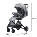 Carrinho de Passeio para Bebé C8 - Cinzento