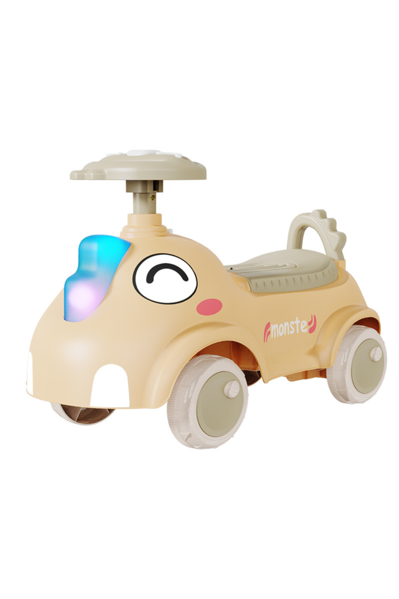 4-Wheel Balance Car for Babies - Yellow