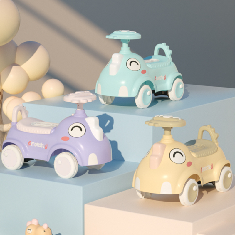 4-Wheel Balance Car for Babies - Blue