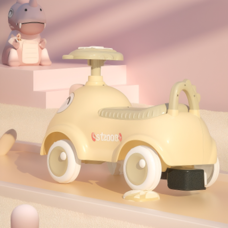 4-Wheel Balance Car for Babies - Blue