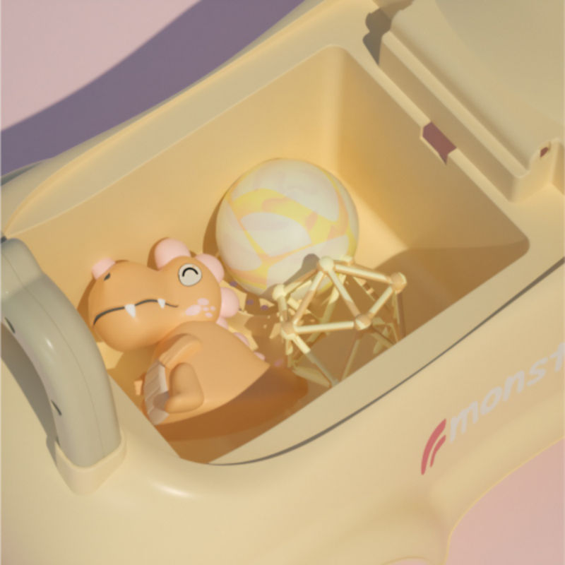 4-Wheel Balance Car for Babies - Blue
