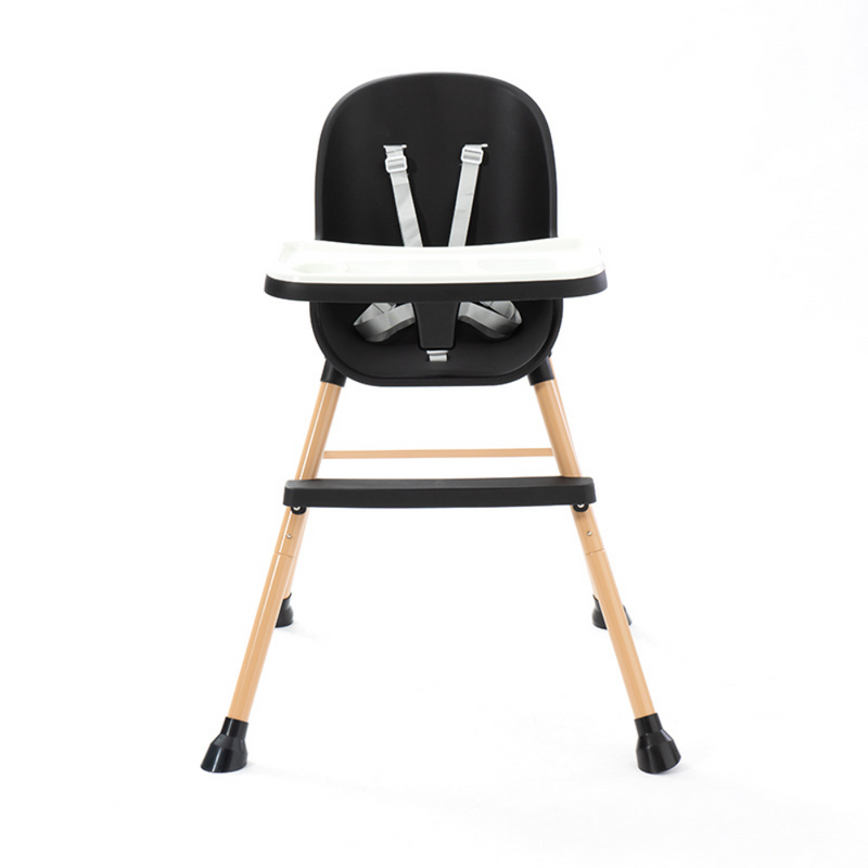 Cadeira de Refeição para Bebé - Preto