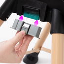 Cadeira de refeição Bebé - Preto