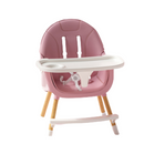 Cadeira de refeição Bebé - Rosa