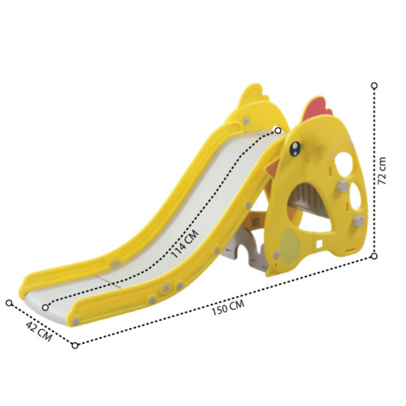 Escorrega Infantil para Criança - Amarelo