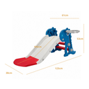 Escorrega Infantil para Criança (106cm) - Azul e Vermelho