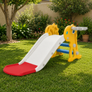 Escorrega Infantil para Criança (106cm) - Amarelo, Azul e Vermelho