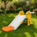 Escorrega Infantil para Criança (106cm) - Amarelo e Azul
