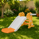 Children's Slide for Kids (106 cm) - Yellow and Orange