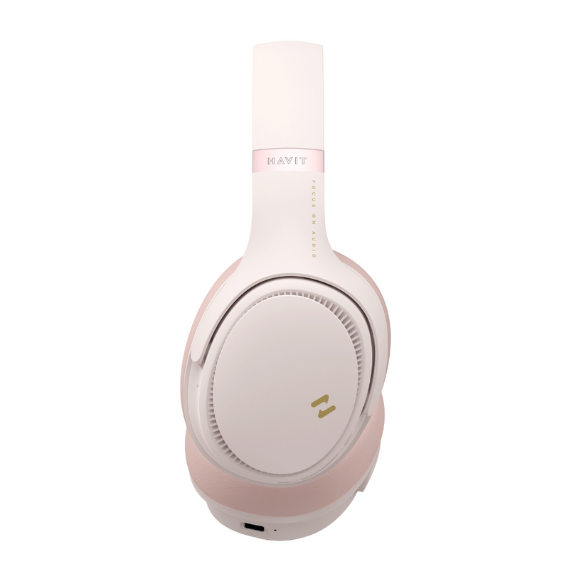 Auscultadores Bluetooth H630BT PRO - Rosa