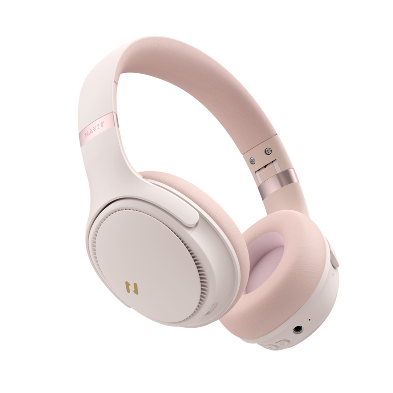 Auscultadores Bluetooth H630BT PRO - Rosa