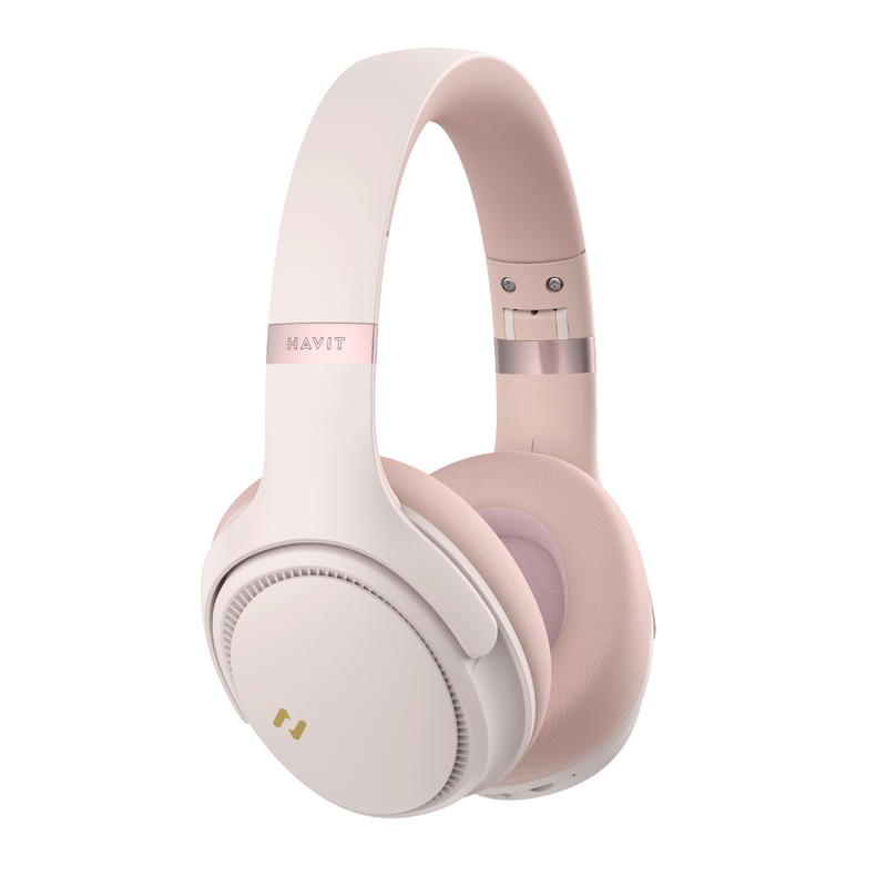 Auscultadores Bluetooth H630BT PRO - Rosa