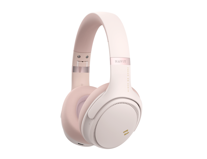 Headphones BLE Havit 630 BT PRO - pink