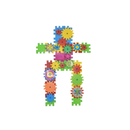 Jogo de Construções "Construções Divertidas"