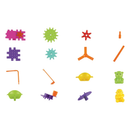 Jogo de Construções "Construções Divertidas"