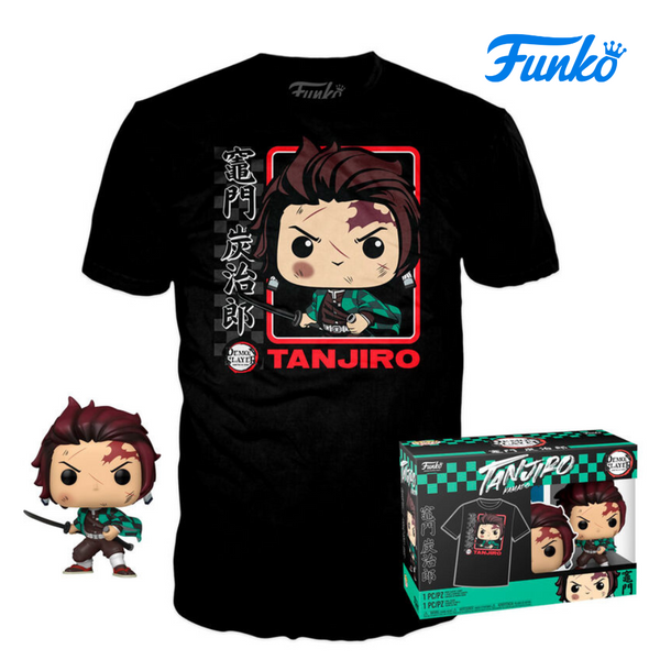 Funko Set POP e T-shirt (M) Tanjiro 867