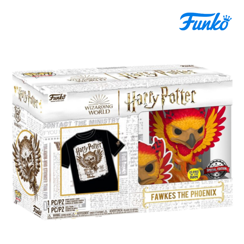 Funko POP! Tees Fawkes The Phoenix (Harry Potter) (M)