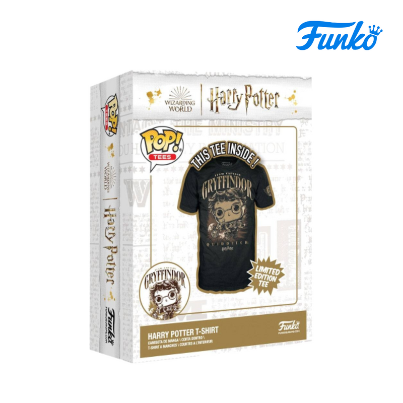 Funko POP! Tees Harry Potter Quidditch (Harry Potter) (M)