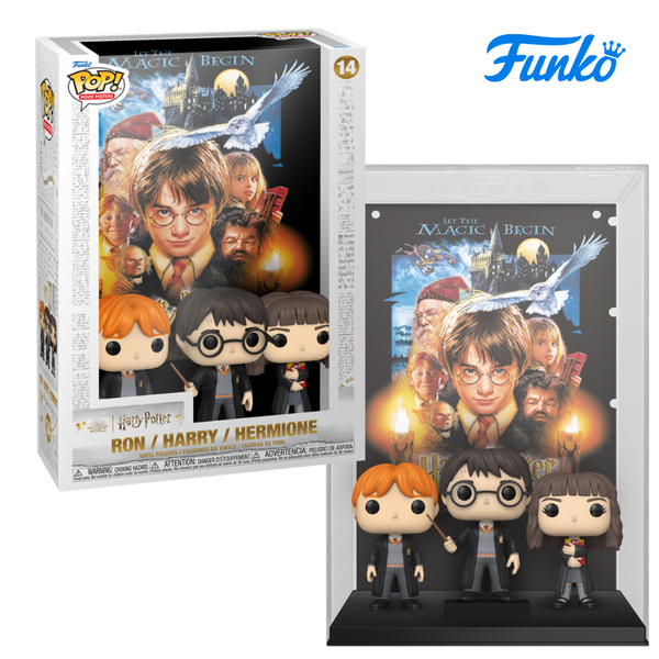 Funko POP! Ron / Harry / Hermione (Movie Posters POP!) (Harry Potter) 14