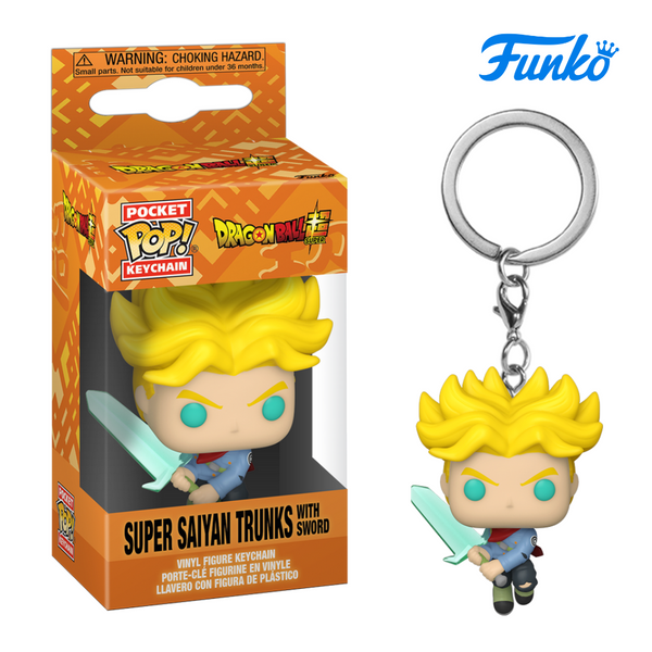 Funko Pocket POP! Super Saiyan Trunks with Sword (Keychain) (Dragon Ball Super)