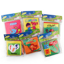 Pack 6 livros tecido infantil