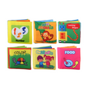 Pack 6 livros tecido infantil