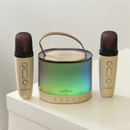 Coluna Bluetooth com 2 Microfones MXKS-200 - Branco