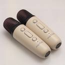 Coluna Bluetooth com 2 Microfones MXKS-200 - Branco