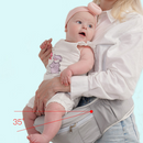 Marsúpio Cinza com Bolsa