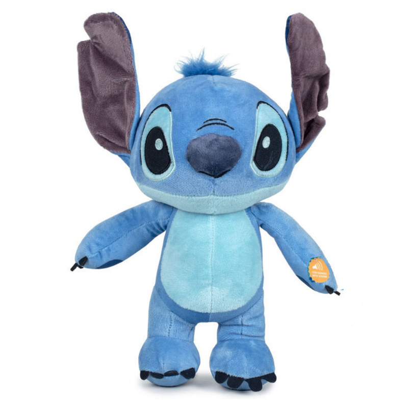 Peluche Stitch com Som (Lilo & Stitch - 28 cm)